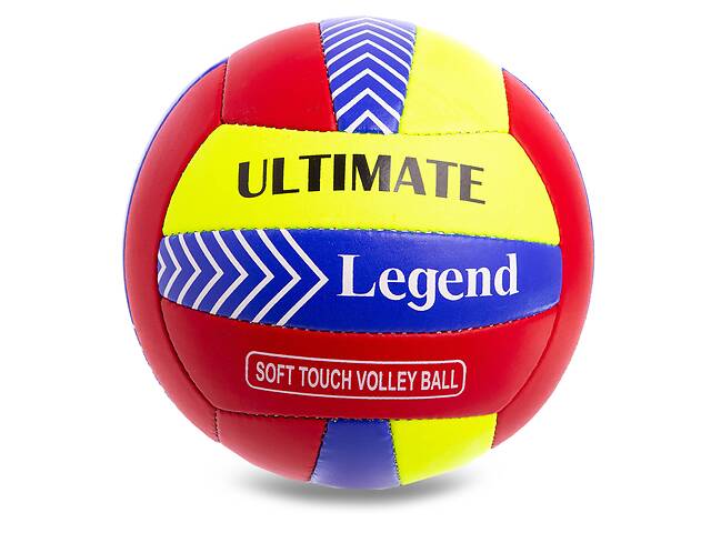 Мяч волейбольный PU LEGEND LG2124 №5 Разноцветный