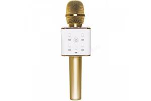 Микрофон Беспроводной Bluetooth для караоке Q7 PRC (n-1533) Белый