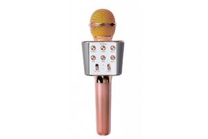 Микрофон Караоке WS1688 Розовый