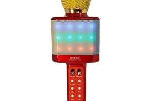 Микрофон-караоке WSTER WS-1828 Красный (101115)