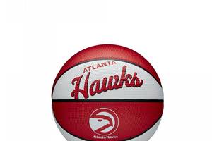Мини-Мяч баскетбольный Wilson NBA TEAM RETRO BSKT MINI ATL HAWKS SZ3