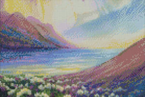 Набір Алмазна вишивка мозаїка Безтурботність на підрамнику повна викладка 5d 40х50 см