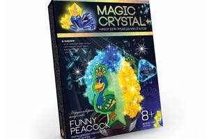 Набір для дослідів з хімії 'Magic crystal' кристали своїми руками, російською мовою, в коробці 18x13x2,5 см