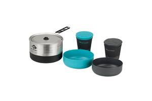 Набір посуду Sea To Summit Sigma Cookset 2.1 Pacific 6 шт Blue/Silver (STS APOTSIGSET2.1)