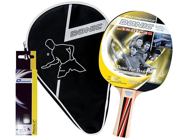 Набор для настольного тенниса Donic Top Team 500 Gift Set (5792)
