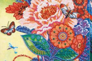 Набор для вышивки бисером на натуральном художественном холсте Абрис Арт Магия цвета AB-543