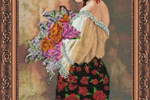 Набор для вышивки бисером на натуральном художественном холсте Абрис Арт Марсела AB-138