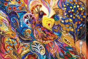 Набор для вышивки бисером на натуральном художественном холсте Абрис Арт Талисманы счастья AB-513