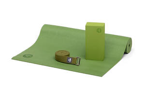 Набор для йоги Asana Bodhi оливково-зеленый