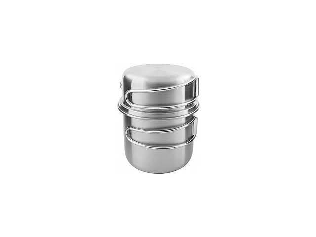 Набор кружек Tatonka Handle Mug 850 Set Silver (1033-TAT 4174.000)