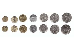 Набор монет Парагвая UNC