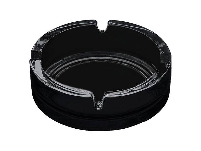 Набор пепельниц круглых Ashtray Black 107мм 2шт