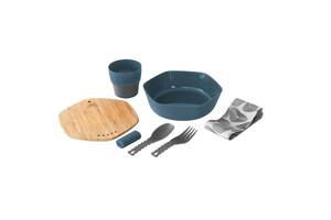 Набор пластиковой посуды Robens Leaf Meal Kit Ocean (1046-690277)