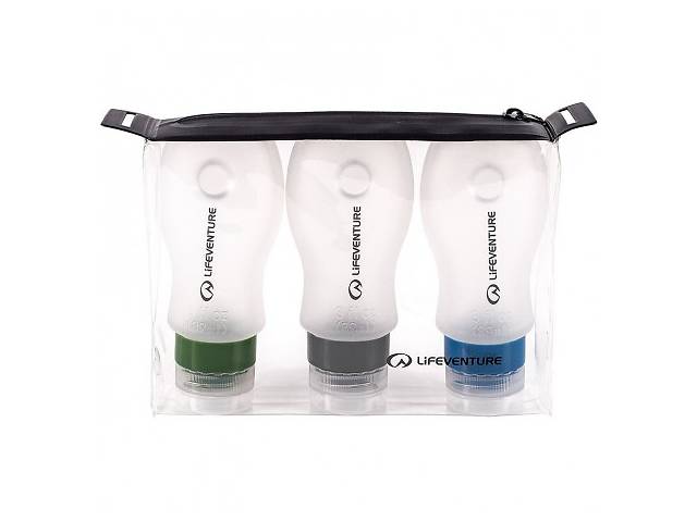 Набор пластиковых емкостей Lifeventure Silicone Flight Bottle Set (1012-64220)