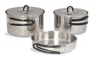 Набор посуды Tatonka Cookset Regular Серый