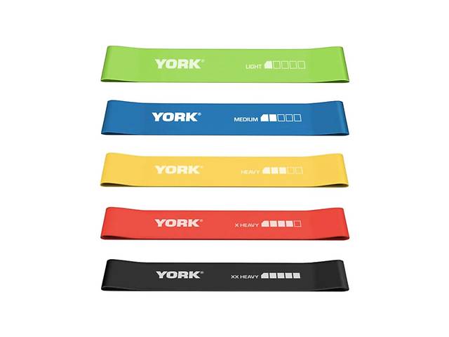 Набор резинок для фитнеса York Fitness 5 шт