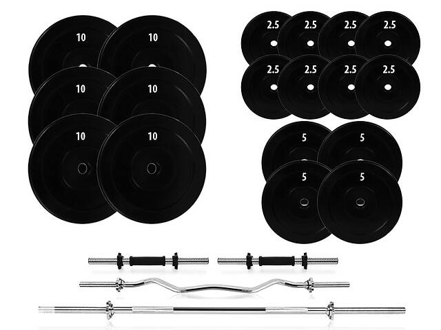 Набор штанга + гантели разборные 119 кг. Купи уже сегодня!