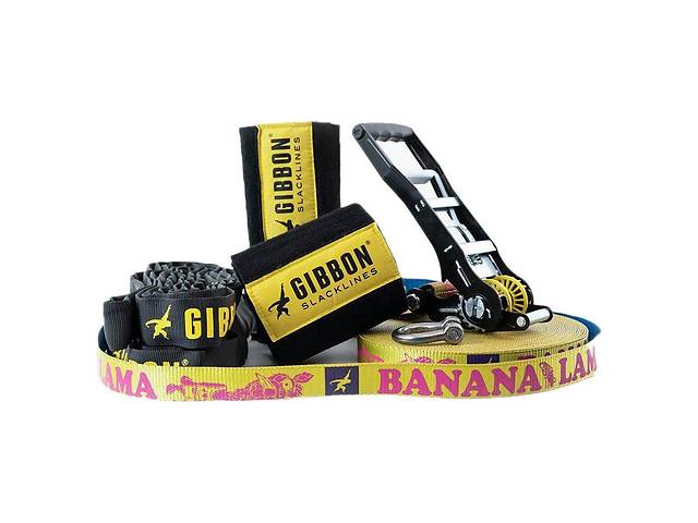 Набір слеклайн Gibbon Banana Lama 15m Set (1033-GB 20225)