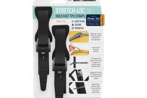 Набор стяжек Sea To Summit Stretch-loc 15 20mm*375mm 2 Pack Black (1033-STS ATD2079-03040117)