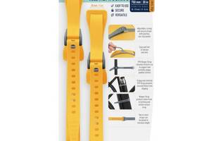 Набор стяжек Sea To Summit Stretch-loc 30 20mm*750mm 2 Pack Yellow (1033-STS ASLSTRP20X750YW)