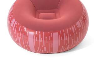 Надувное кресло Bestway 75052, 112 х 112 х 66 см, Красное (hub_c2tfpa)