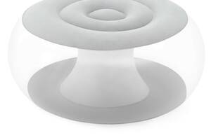 Надувное кресло Bestway 75085, 82 х 82 х 41 см, с LED подсветкой, Белое (hub_92h8a5)