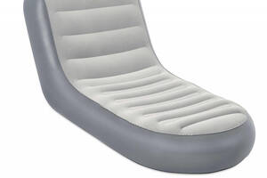 Надувное кресло - лежак Bestway 75064 165 х 84 х 79 см Серый