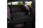 Надувной автомобильный матрас на заднее сиденье с подголовником Lesko SD-7 Black 130*80 см