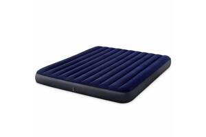 Надувной матрас Intex Classic Downy Airbed Dura-Beam, 183х203х25 см (64755)