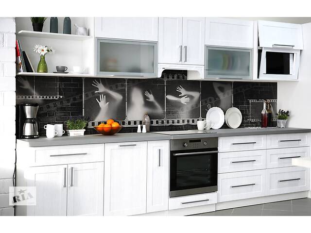 Наклейка на скинали Zatarga на кухню «Секреты кино» 600х2500 мм виниловая 3Д наклейка кухонный фартук самоклеящаяся