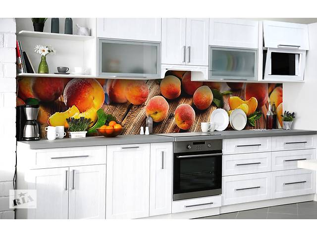 Наклейка на скинали Zatarga на кухню «Спелые плоды» 600х3000 мм виниловая 3Д наклейка кухонный фартук самоклеящаяся