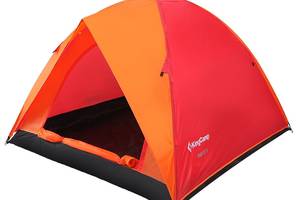Палатка трехместная KingCamp Family 3 Red (KT3073 Red)