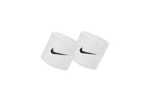 Напульсник NIKE SWOOSH WRISTBANDS 2 PK ROYAL WHITE/BLACK - N.NN.04.101.OS