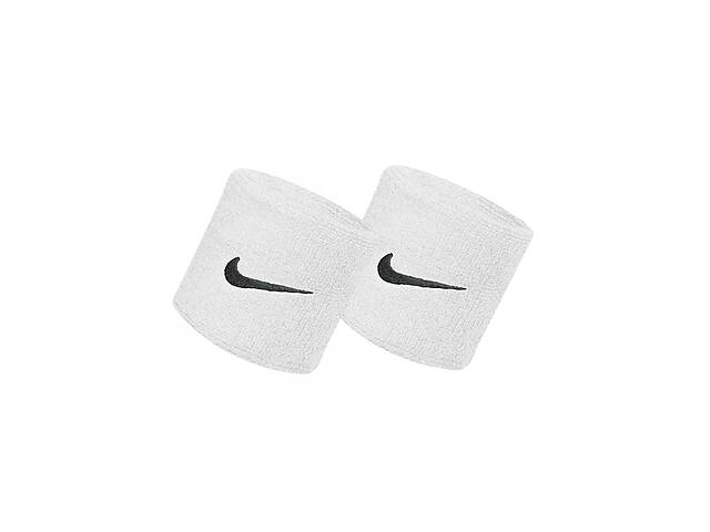 Напульсник NIKE SWOOSH WRISTBANDS 2 PK ROYAL WHITE/BLACK - N.NN.04.101.OS