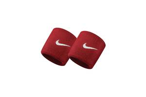 Напульсник NIKE SWOOSH WRISTBANDS 2 PK VARSITY RED/WHITE OSFM - N.NN.04.601.OS