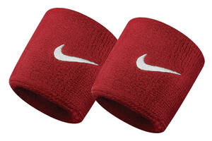 Напульсник NIKE SWOOSH WRISTBANDS 2 PK VARSITY RED/WHITE OSFM - N.NN.04.601.OS