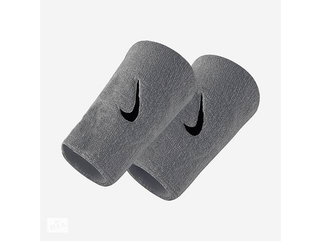 Напульсники Nike Swoosh Double Wide Wristband Atomic NNN05078OS One Size Grey