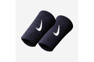 Напульсники Nike Swoosh Double Wide Wristband Atomic NNN05416OS One Size Navy