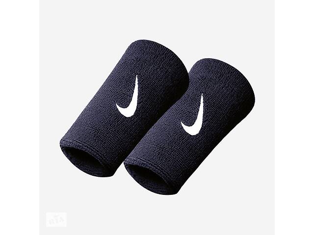 Напульсники Nike Swoosh Double Wide Wristband Atomic NNN05416OS One Size Navy
