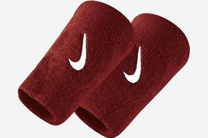 Напульсники Nike Swoosh Double Wide Wristband Atomic NNN05601OS One Size Red