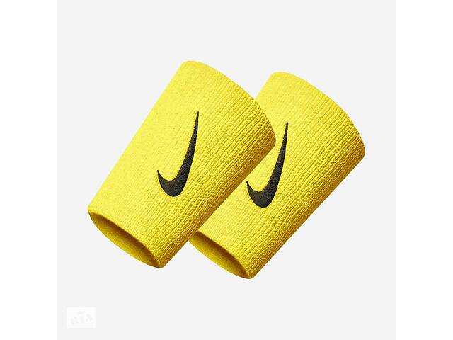 Напульсники Nike Swoosh Double Wide Wristband N0002466735OS One Size Yellow