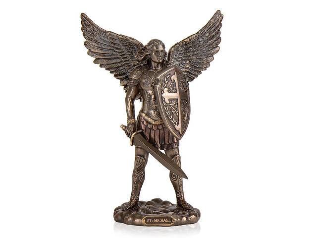 Настольная фигурка Архангел Михаил с бронзовым покрытием 19,5х13,5х7,5 см Veronese AL226704