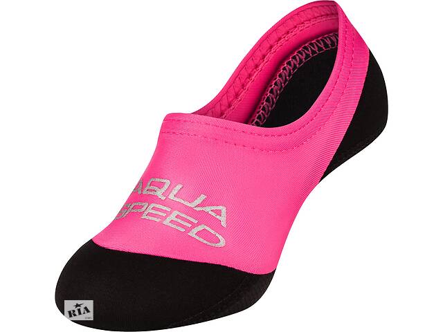 Носки для бассейна Aqua Speed NEO SOCKS 6103 (177-03) 24-25 Черно-розовый (5908217661036)