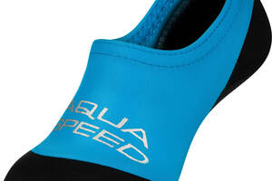 Носки для бассейна Aqua Speed NEO SOCKS 6780 (177-01) 30-31 Черно-голубой (5908217667809)