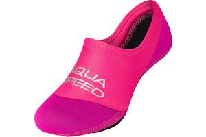 Носки для бассейна Aqua Speed NEO SOCKS 6832 (177-33) 22-23 Розово-коралловый (5908217668325)