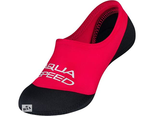 Носки для бассейна Aqua Speed NEO SOCKS 7381 (177-31) 30-31 Черно-красный (5908217673817)