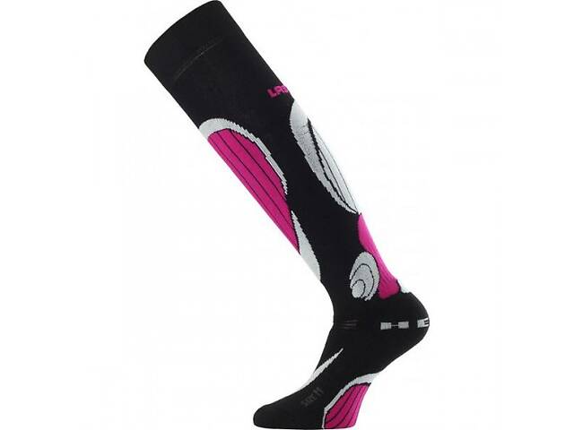 Носки Lasting SBP 9040 Black/Pink M (1054-002.003.2759)