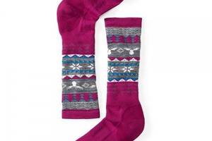 Носки Smart Woоl Girls' Wintersport Fairisle Moose Berry L Smart Wool (1033-SW 15012.044-L)