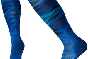 Носки Smart Wool PhD Ski Light Pattern Bright Blue XL (1033-SW B01090.378-XL)