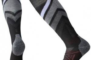 Носки Smart Wool PhD Ski Medium Pattern Charcoal XL (1033-SW B01097.003-XL)